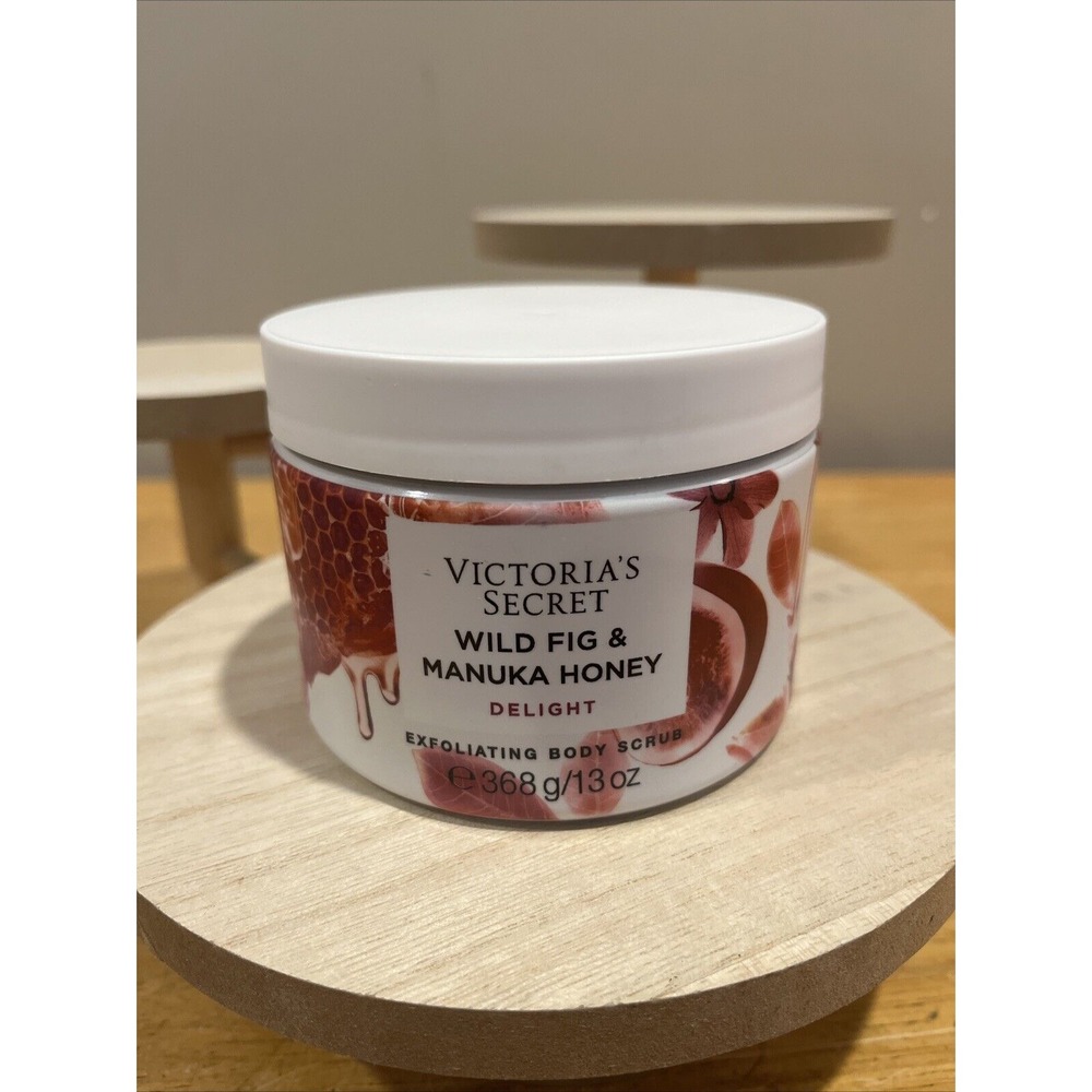Victoria's Secret Wild Fig & Manuka Honey Exfoliating Body Scrub Delight 13 oz